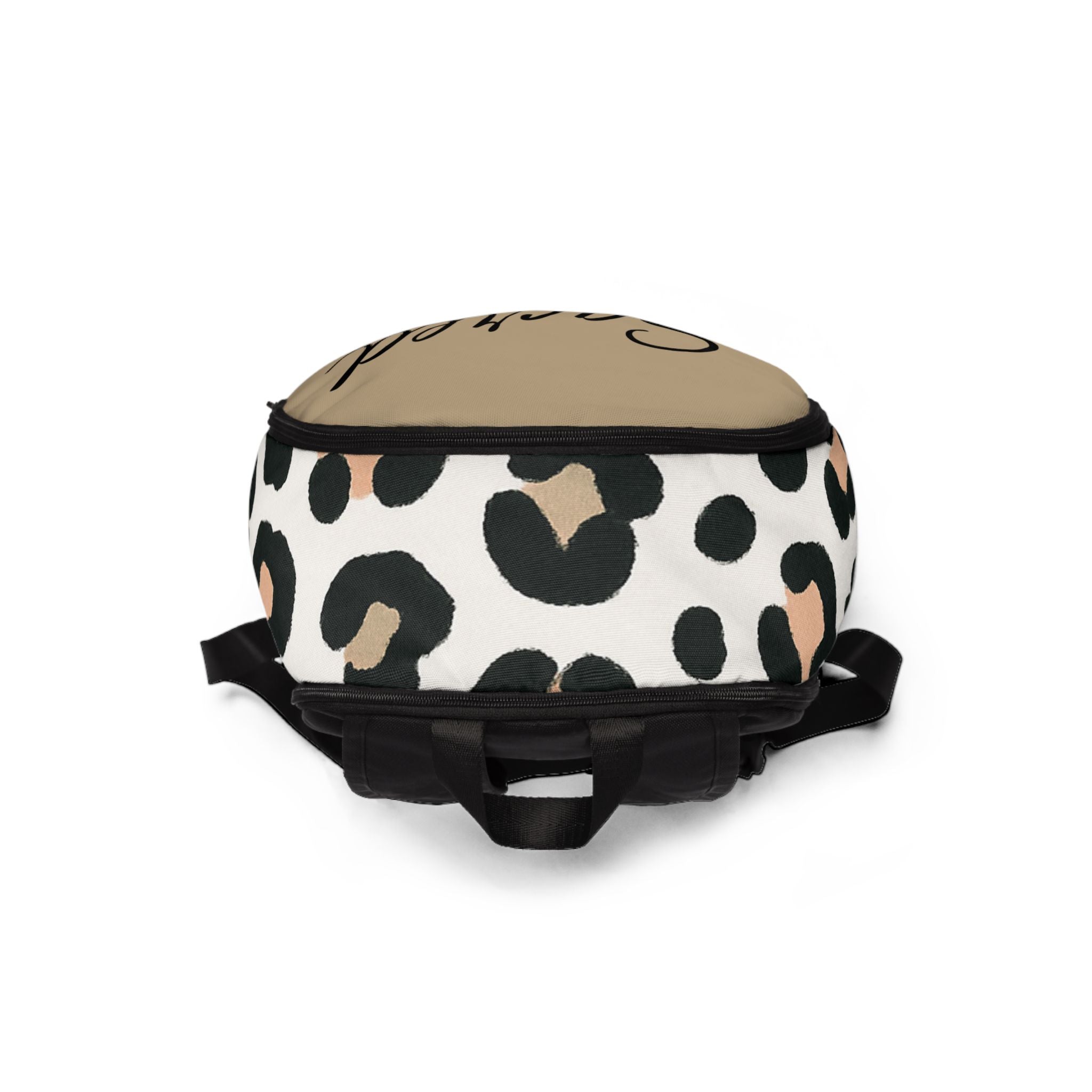 "Sacred AF" Leopard Print Backpack