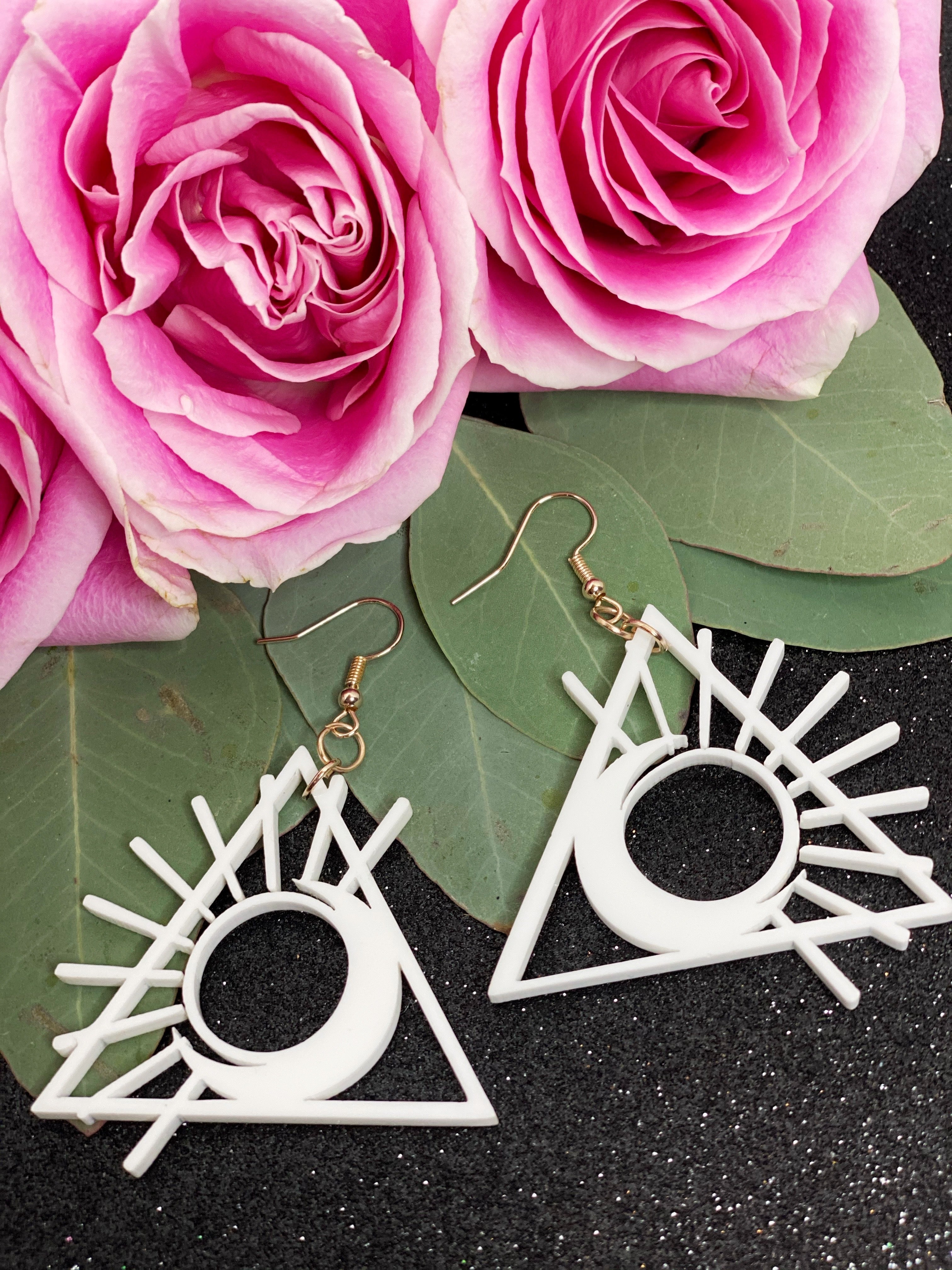 ALIGND's "Divinity" Earrings - Logo