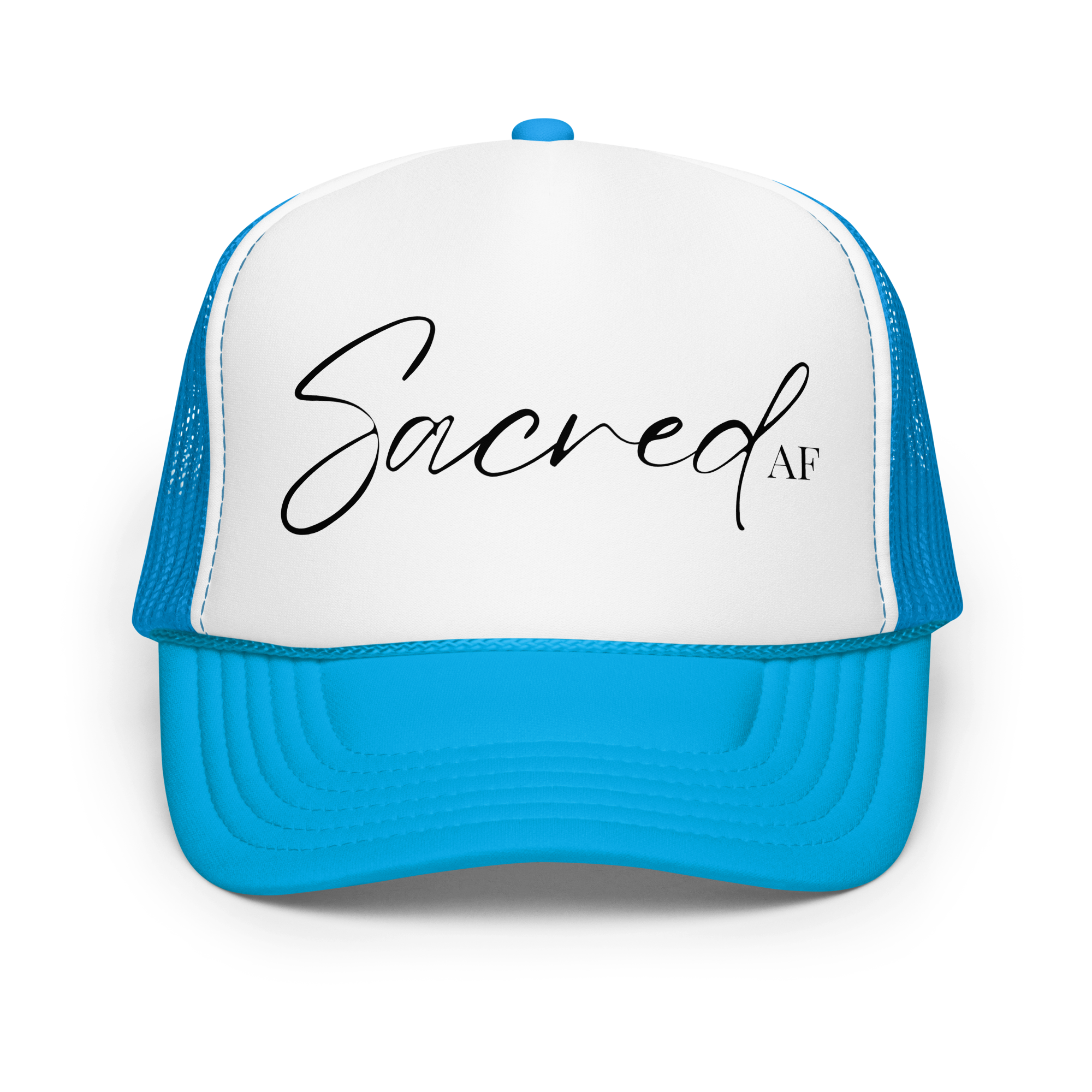 "Sacred AF" Foam Trucker Hat