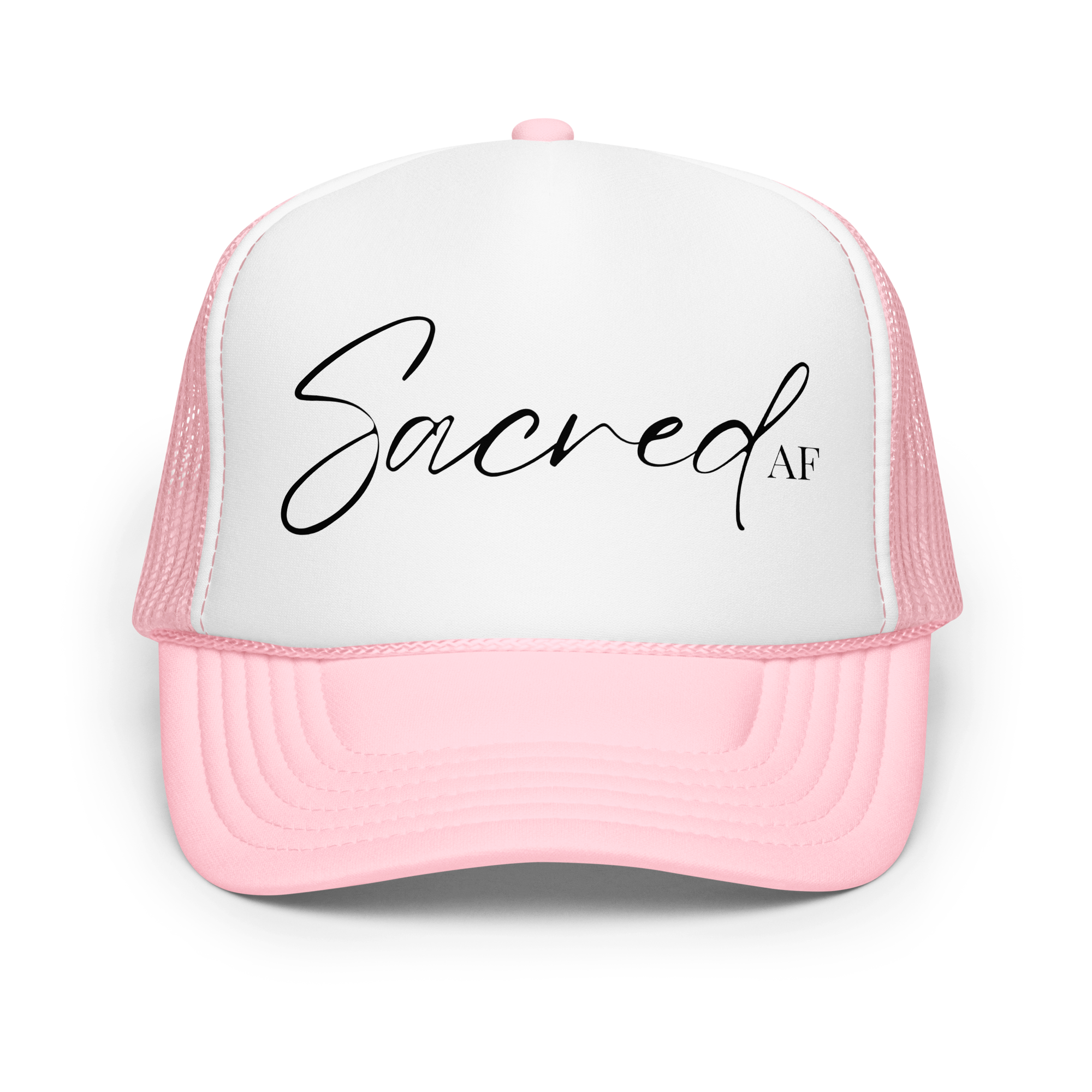"Sacred AF" Foam Trucker Hat